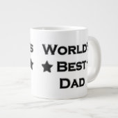 世界で最も最高のなパパ ジャンボコーヒーマグカップ (正面右)