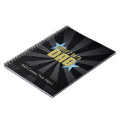 世界で最も最高のなパパ、ブルースター ノートブック (左側)