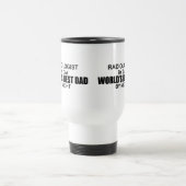 世界で最も最高のなパパ-放射線技師 トラベルマグ (中央)