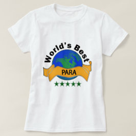 世界で最も最高のなパラグラフ Tシャツ