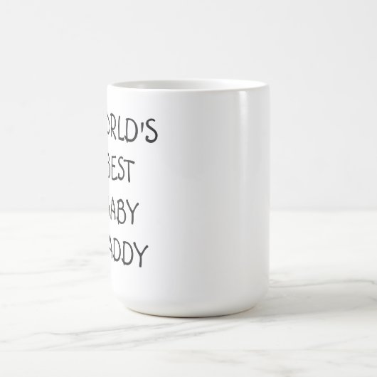 世界で最も最高のなベビーのお父さんのコーヒー・マグ コーヒーマグカップ (中央)