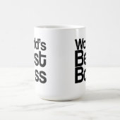 世界で最も最高のなボスのコーヒー・マグ コーヒーマグカップ (中央)