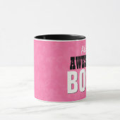 世界で最も最高のなボスのピンクグランジなV31 マグカップ (中央)
