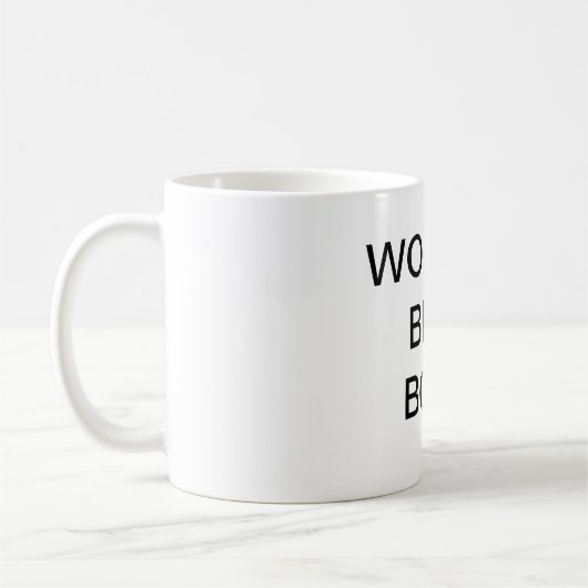 世界で最も最高のなボスのマグ コーヒーマグカップ (左)