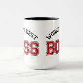 世界で最も最高のなボス マグカップ (中央)