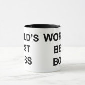 世界で最も最高のなボス マグカップ (中央)