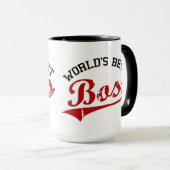 世界で最も最高のなボス マグカップ (正面右)