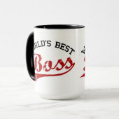 世界で最も最高のなボス マグカップ (正面左)