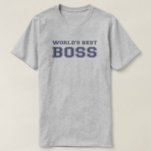 世界で最も最高のなボス Tシャツ