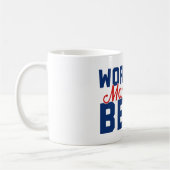 世界で最も最高のなマネージャー コーヒーマグカップ (左)