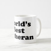 世界で最も最高のなルター派 コーヒーマグカップ (正面右)