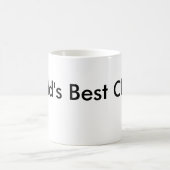 世界で最も最高のな事務員 コーヒーマグカップ (中央)