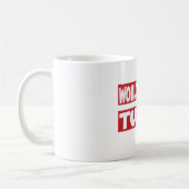 世界で最も最高のな個人教師 コーヒーマグカップ (左)