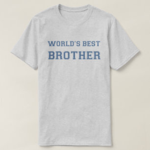 世界で最も最高のな兄弟のワイシャツ Tシャツ