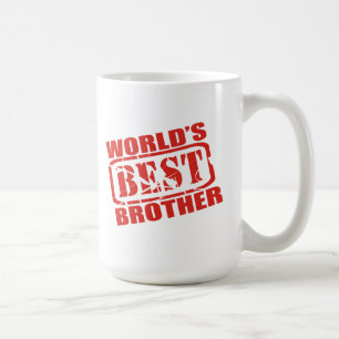 世界で最も最高のな兄弟 コーヒーマグカップ