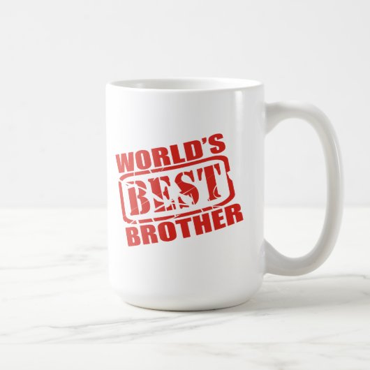 世界で最も最高のな兄弟 コーヒーマグカップ (右)