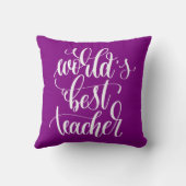 世界で最も最高のな先生 クッション (裏面)