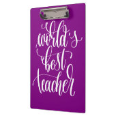 世界で最も最高のな先生 クリップボード (左)