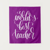 世界で最も最高のな先生 タペストリー (正面)