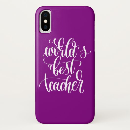 世界で最も最高のな先生 Case-Mate iPhoneケース (裏面)