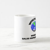 世界で最も最高のな医学の販売代理人 コーヒーマグカップ (中央)