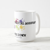 世界で最も最高のな医療助手のコーヒー・マグ コーヒーマグカップ (正面右)