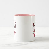 世界で最も最高のな医者 ツートーンマグカップ (中央)