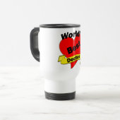 世界で最も最高のな医者 トラベルマグ (正面左)