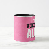 世界で最も最高のな叔母さんピンクのグランジなV23 マグカップ (中央)