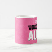 世界で最も最高のな叔母さんピンクのグランジなV23 マグカップ (中央)