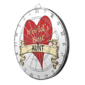 世界で最も最高のな叔母さん ダーツボード (正面右)