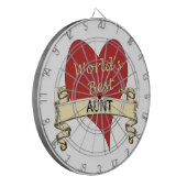 世界で最も最高のな叔母さん ダーツボード (正面左)