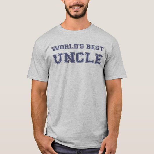 世界で最も最高のな叔父さん Tシャツ (正面)