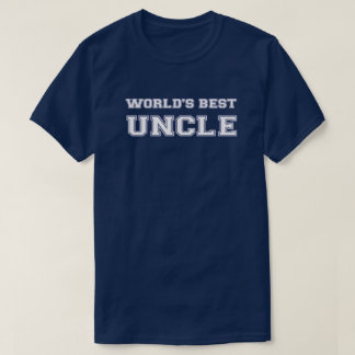 世界で最も最高のな叔父さん Tシャツ