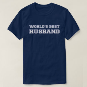 世界で最も最高のな夫 Tシャツ