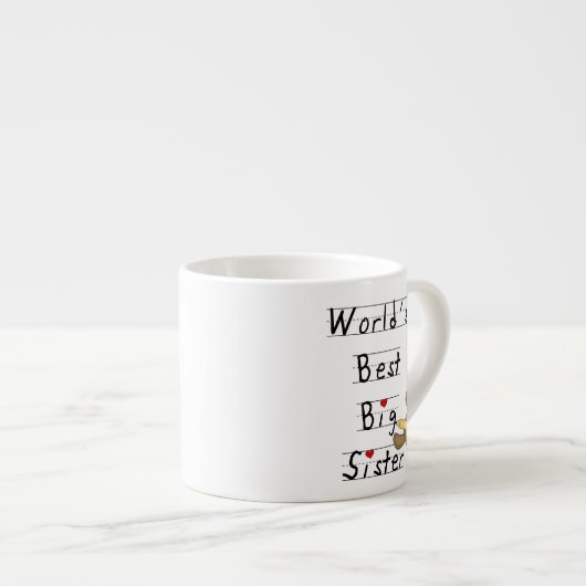 世界で最も最高のな姉のギフト エスプレッソカップ (正面右)