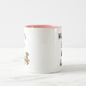 世界で最も最高のな姉のTシャツおよびギフト ツートーンマグカップ (中央)