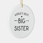 世界で最も最高のな姉 セラミックオーナメント (右)