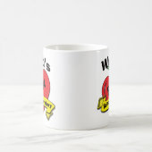 世界で最も最高のな学校の秘書 コーヒーマグカップ (中央)