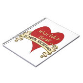 世界で最も最高のな学校の秘書 ノートブック (左側)