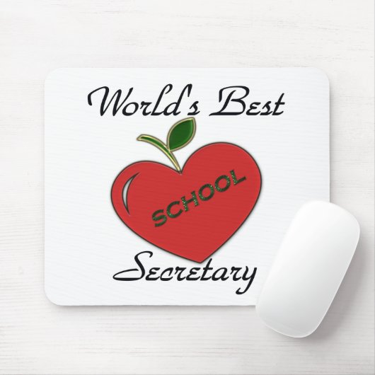 世界で最も最高のな学校の秘書 マウスパッド (マウス)