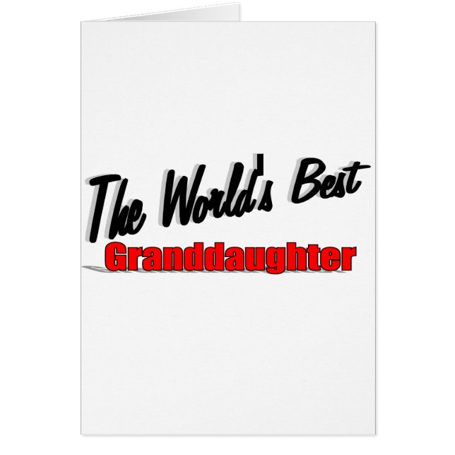 世界で最も最高のな孫娘 (正面)