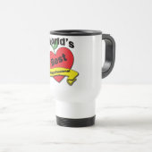 世界で最も最高のな専門職補助員 トラベルマグ (正面右)