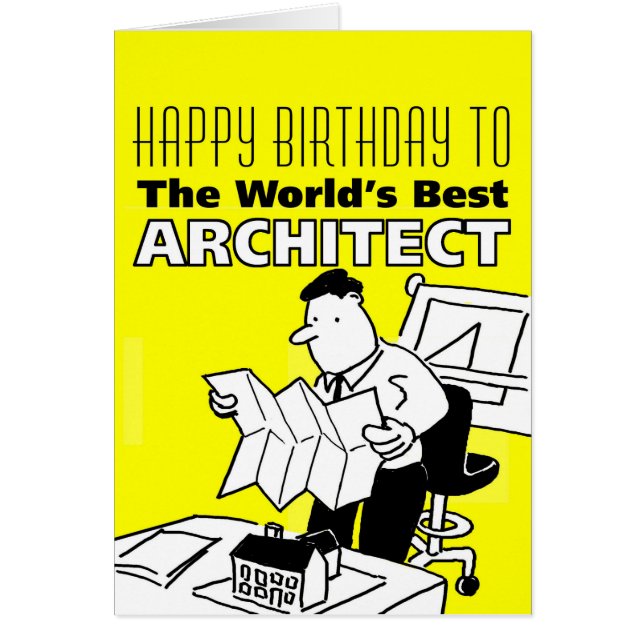 世界で最も最高のな建築家 (正面)