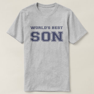 世界で最も最高のな息子 Tシャツ