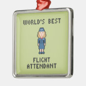 世界で最も最高のな搭乗員 メタルオーナメント (左)