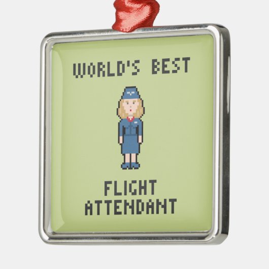 世界で最も最高のな搭乗員 メタルオーナメント (左)