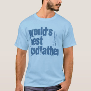 世界で最も最高のな教父の空色V204E Tシャツ