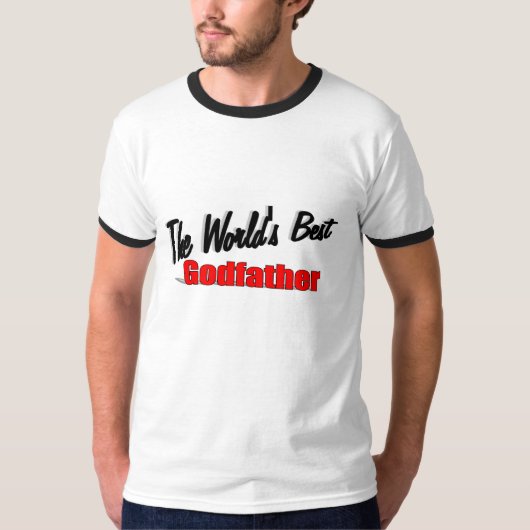 世界で最も最高のな教父 Tシャツ (正面)