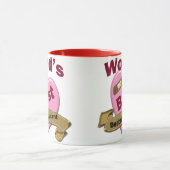 世界で最も最高のな歯科助手 マグカップ (中央)